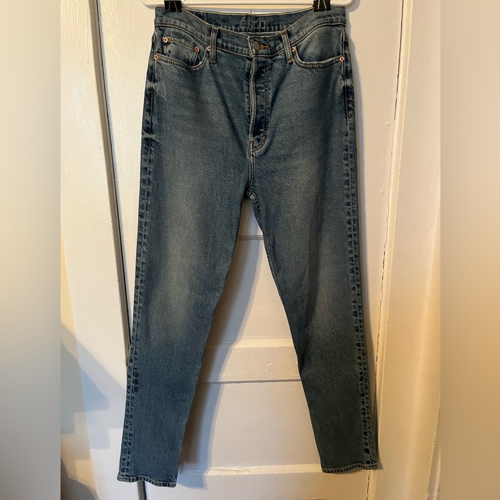 Etica Alex Vintage Skinny Denim Jeans in Shadow Mountain Blue sz 29